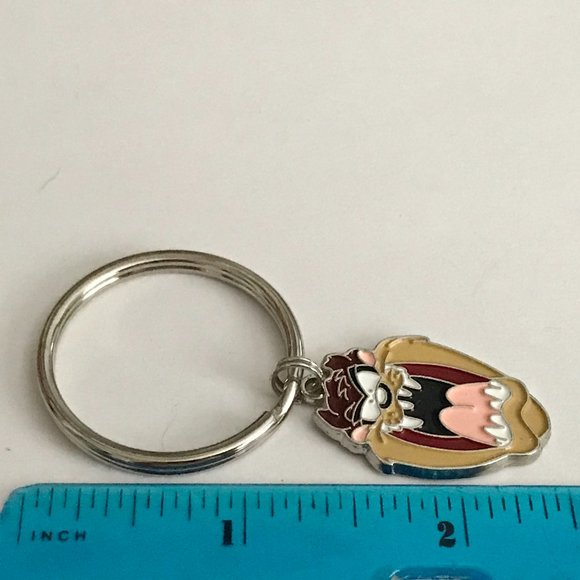 Taz Tasmanian Devil Charm Keychain Warner Bros. - Picture 7 of 8